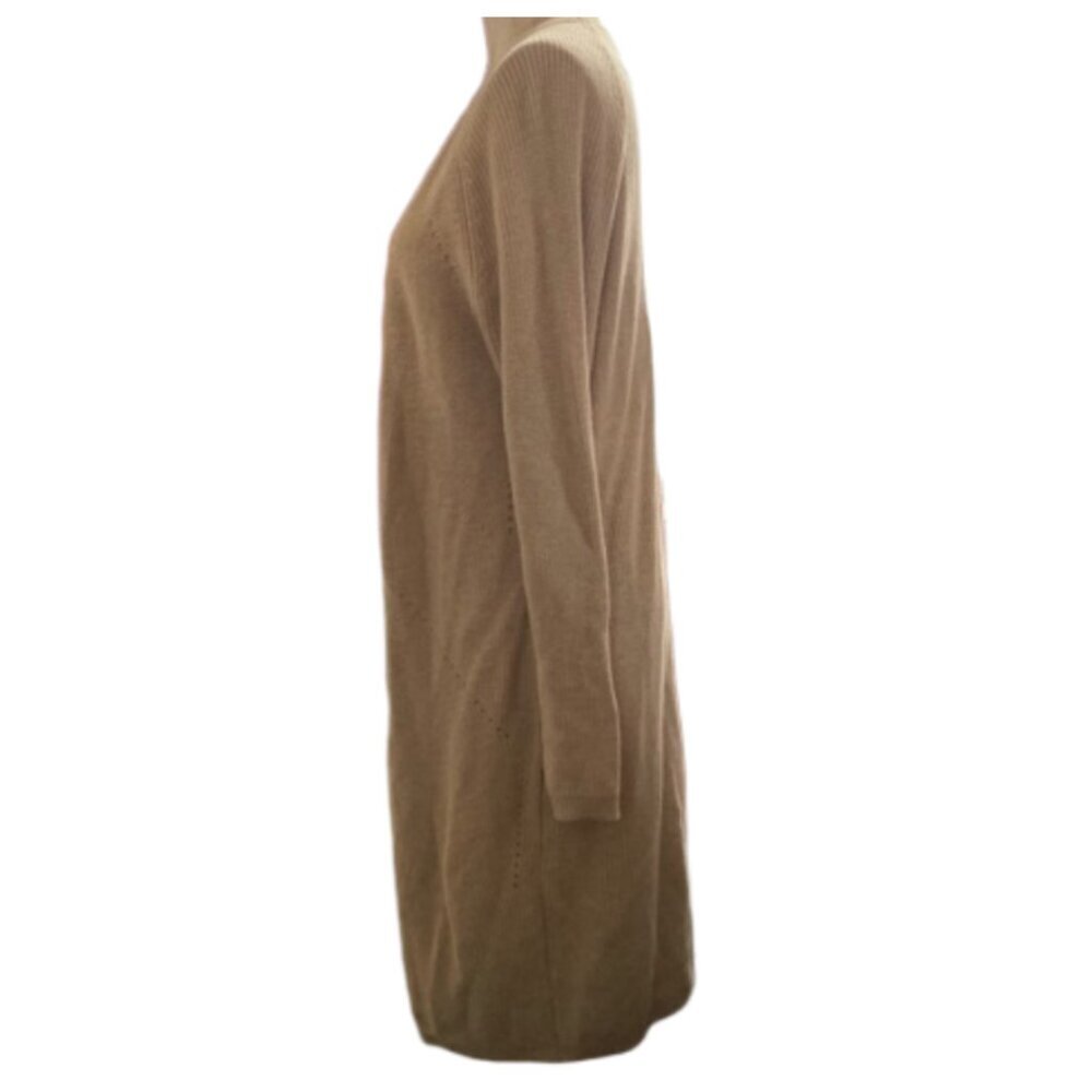 Cabi Tan Long Cardigan Womens Size Medium - Picture 4 of 12